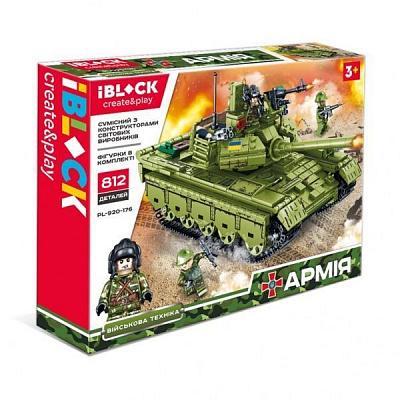 Конструктор Iblock Військова техніка PL-920-176