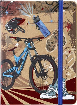 Блокнот 80 аркушів 105x145 мм Bicycle