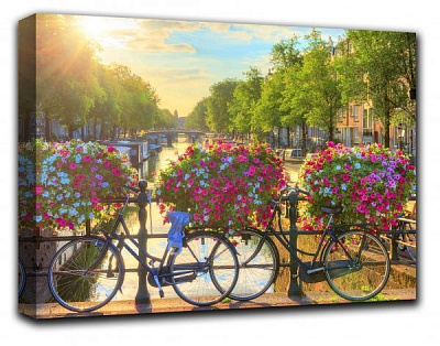 Репродукция AMSTERDAM 2 50x35 см RozenfeldArt 