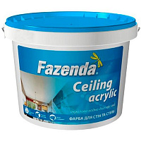 Фарба акрилова Fazenda Ceiling мат 4кг