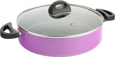 Сотейник с крышкой Eclipse 3,2 л 26 см фиолетовый BergHOFF