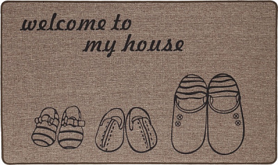 Коврик Лен My house 5604 45x75 см