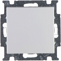 Выключатель проходной одноклавишный ABB Basic 55 без подсветки 10 А 230В IP20 белый 2006/;2006/6 UC-94-507