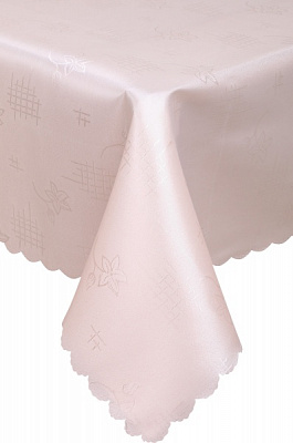 Скатерть Dertsiz 160x220 см кофейный Karna 