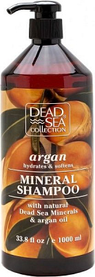 Dead Sea Collection з мінералами Мертвого моря і аргановою олією 1000 мл