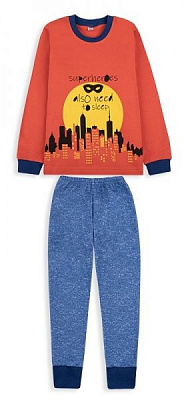 Піжама для хлопчиків Габбі PGM-20-4 р.116 теракотовий