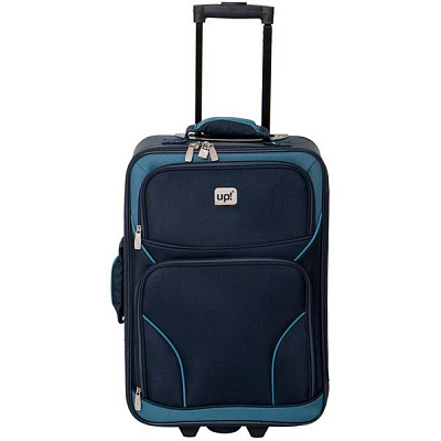 Валіза Underprice 1021NC синя з блакитною смужкою 71х45х23 см