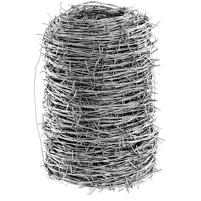 Дріт колючий діаметр d1,8 мм 130 м оцинкований