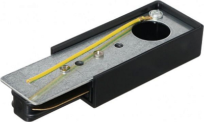 Коннектор Светкомплект 1-фазный HH-201 черный 