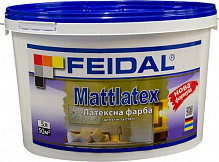 Краска латексная Feidal Mattlatex мат белый 5л 