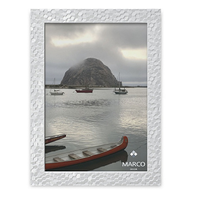 Рамка для фотографии со стеклом MARCO decor 2712AM 1 фото 15х20 см белый 