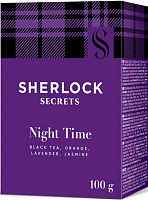 Чай черный Sherlock Secrets Night time 100 г 