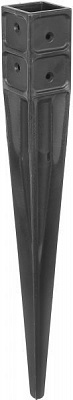 Опора столба забивная 550x51x51мм 1 шт. 