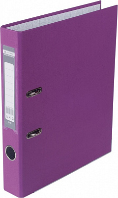 Папка-регистратор LUX односторонняя JOBMAX А4 50мм PP сиреневая сборная BM.3012-26c Buromax