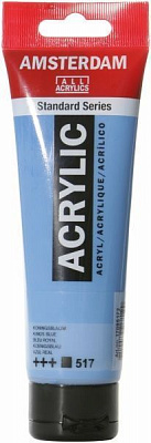 Краска акриловая № 517 Королевський синий 120 мл Amsterdam Standart Royal Talens