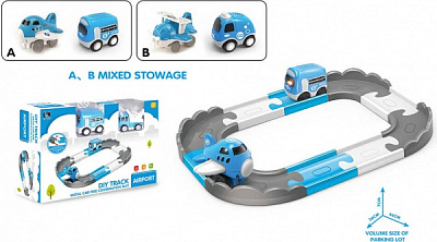 Ігровий набір Shantou Автомобілі з треком зі світловими та звуковими ефектами OTC0873480