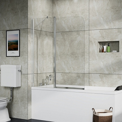 Шторка для ванны ScandiSPA Gerd 100х140см