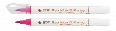 Маркер акварельний STA пензлик AQUA NATURAL BRUSH STA3700-84 червоно-рожевий