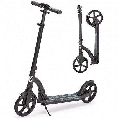 Самокат Kinderkraft Babytiger Spido чорний BRSPID00BLK0000