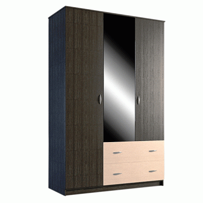 Шкаф Феникс Неаполь венге комби