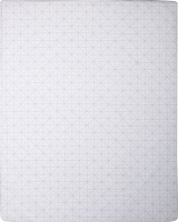 Простынь Rhombus 160x220 см белый UP! (Underprice) 