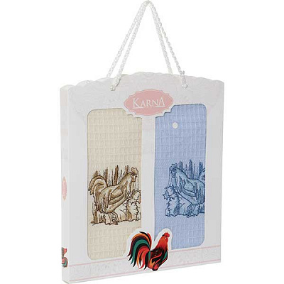 Набор салфеток Karna Jolly пастель 2 шт