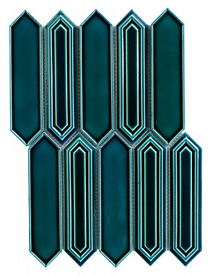 Плитка Intermatex SEVILLA AZUL GLOSS 35,3х25,5 см