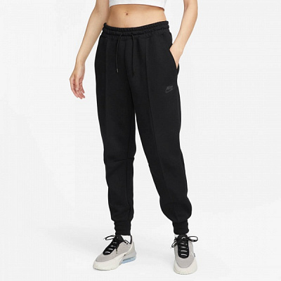 Брюки Nike W NSW TCH FLC MR JGGR FB8330-010 р. M черный