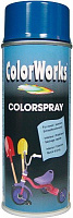 Аэрозоль ColorWorks Colorspray темно-голубой 400 мл
