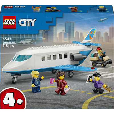 Конструктор LEGO City Пассажирский самолет 60492
