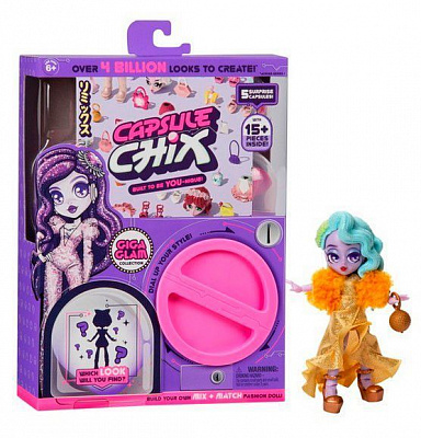 Игровой набор Capsule Chix Giga Glam