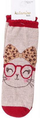 Носки для девочек KATAMINO K20217 р.3-4 бежевый 