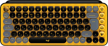 Клавіатура Logitech POP Keys Wireless Mechanical Keyboard With Emoji Keys (L920-010735) blast yellow 