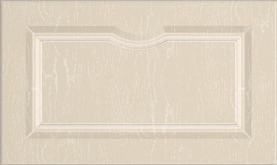 Фасад для кухни Грейд-Плюс Светло-серая текстура №338 патина белая 355*596 /Версаль