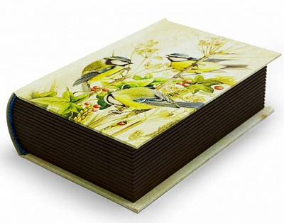 Шкатулка-книга Шкатулка-книга Vintage Birds Cooverbox CooverBox
