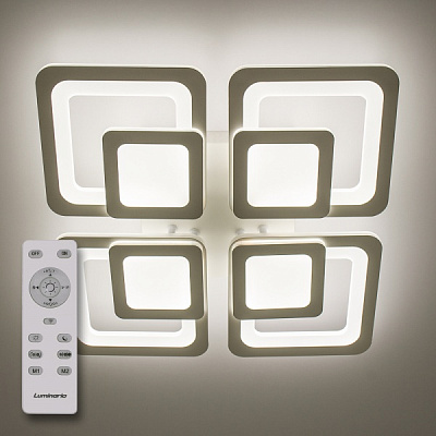 Люстра світлодіодна Luminaria S430 90 Вт білий матовий TETRA DOUBLE 90W S