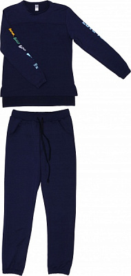 Костюм домашній жіночий Trio Nora р. S синій