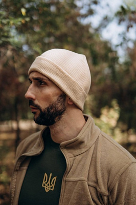 Шапка LOGOS 03-07-00-0002 р.one size бежевий