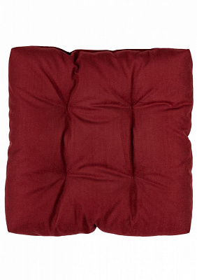 Подушка на стул 0х40 см Fiesta бордо La Nuit