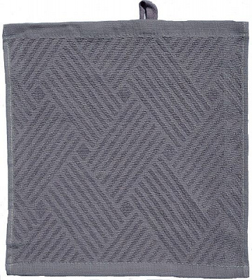 Салфетка махровая 30x30 см светло-серый GM Textile 