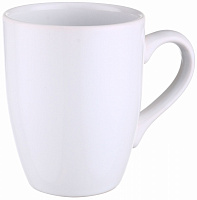 Чашка Alfa 360 мл белая Keramika