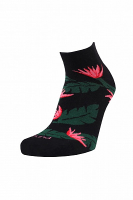 Шкарпетки жіночі Duna 3236 р. 21-23 чорний із малюнком