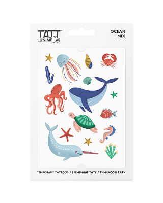 Тату временное TATTon.me Ocean mix