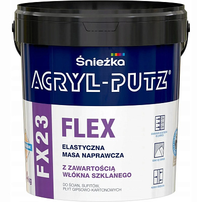 Шпаклевка Sniezka зі скловолокном ACRYL-PUTZ FX23 ФЛЕКС 1,4 кг