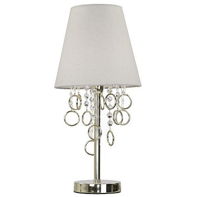 Настільна лампа Victoria Lighting 1x40 Вт E14 хром Aline/TL1 chrome