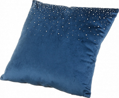 Подушка декоративная 45x45 см синий HOME&STYLING 