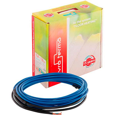 Нагрівальний кабель Evro-Termo 1.2-1.5м.кв