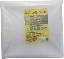 Плівка поліетиленова з первинної сировини 3х5 м 100 мкм Ековіжен 100 мк прозорий