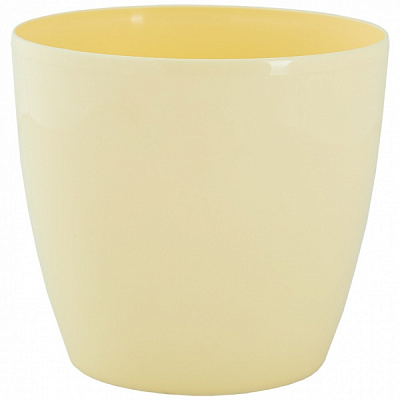 Горшок Алеана Матильда 20,0x18,0 см круглый 4,1 л желтый (113084) 