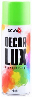 Краска акриловая флуоресцентная Nowax 450 мл NX48046 Салатовый